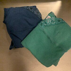 Pair of Hollister Vintage Tank Tops